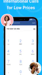 International calling app screenshot