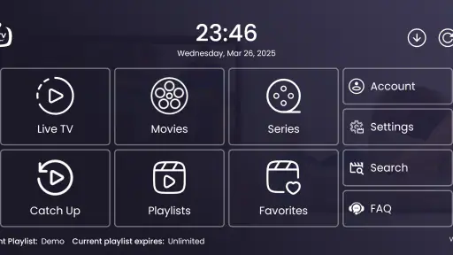 IPTV Smarters Plus screenshot