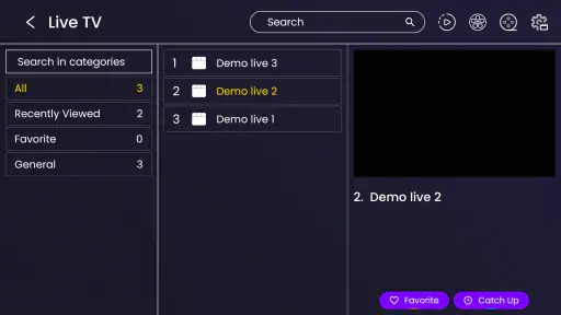 IPTV Smarters Plus screenshot