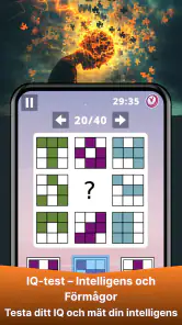 IQ-test: Logik & hjärnträning screenshot
