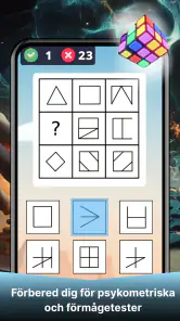 IQ-test: Logik & hjärnträning screenshot