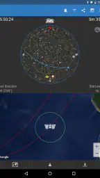 ISS Detector Satellite Tracker screenshot