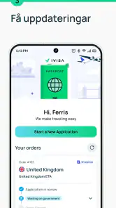iVisa: Resvisum online screenshot