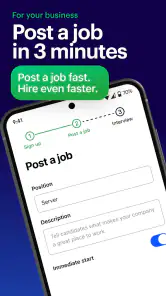 JOB TODAY: Hire & Find Jobs screenshot