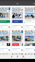 Jönköpings-Posten e-tidning screenshot