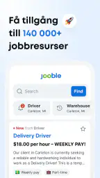 Jooble appen för att söka jobb screenshot