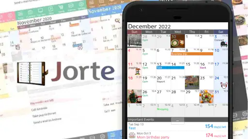 Jorte Calendar & Organizer screenshot