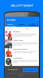 JuasApp - Busringningar screenshot