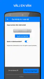 JuasApp - Busringningar screenshot