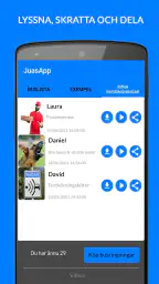 JuasApp - Busringningar screenshot