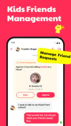 JusTalk Kids - Safe Messenger screenshot