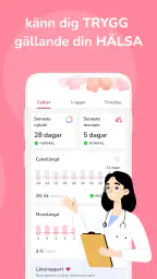 Kalender för menstruation screenshot