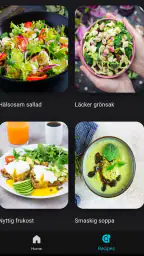 Keto recept screenshot