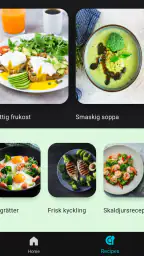 Keto recept screenshot