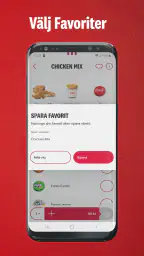 KFC Sweden screenshot