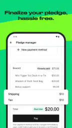 Kickstarter screenshot