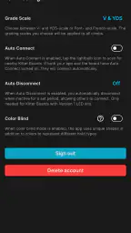Kilter Board Climbing Wall App screenshot