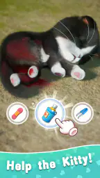 Kitten Match 3D screenshot