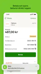 Kivra screenshot