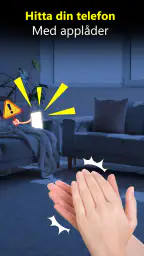 klappa för att hitta mobilen screenshot