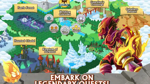 Knights & Dragons Action RPG screenshot