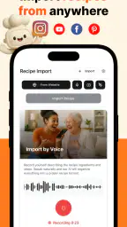 Kokboksrecept screenshot