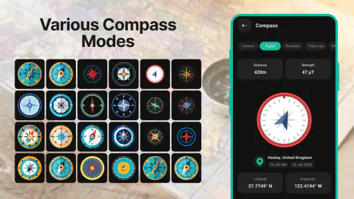 Kompass - Digital Kompass screenshot