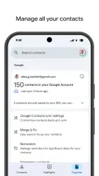 Kontakter screenshot