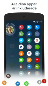 Kontakter & Telephone - drupe screenshot
