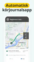 Körjournal från Driversnote screenshot