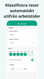 Körjournal från Driversnote screenshot
