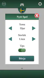 Korsord lätta screenshot