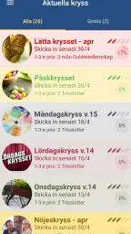 Korsord.se screenshot