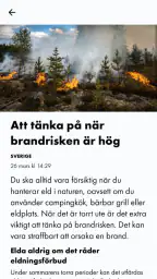 Krisinformation.se screenshot