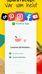 KusKus: Spara Alla Recept screenshot