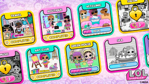 L.O.L. Surprise! Sticker Book screenshot