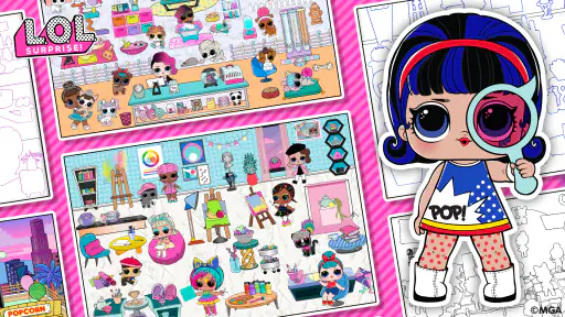 L.O.L. Surprise! Sticker Book screenshot