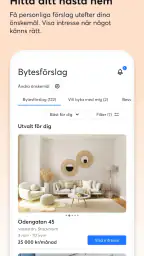 Lägenhetsbyte.se screenshot