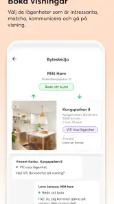 Lägenhetsbyte.se screenshot