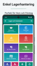 Lager och Inventarier enkel screenshot