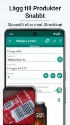 Lager och Inventarier enkel screenshot