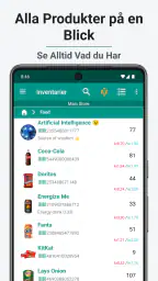 Lager och Inventarier enkel screenshot