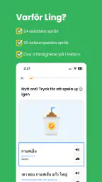 Lär dig 60+ språk med Ling screenshot