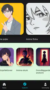 Lär dig att rita anime screenshot