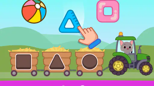 Lärande spel för småbarn 2+ screenshot
