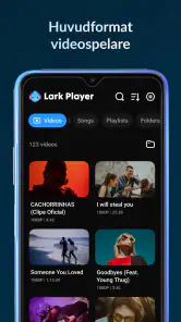 Lark Player: Musikspelare, MP3 screenshot