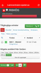 Larmcentralen-spelet screenshot