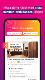 lastminute.com: flyg+hotell screenshot
