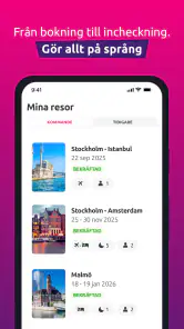 lastminute.com: flyg+hotell screenshot