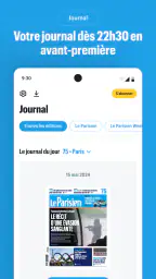 Le Parisien : l'info en direct screenshot